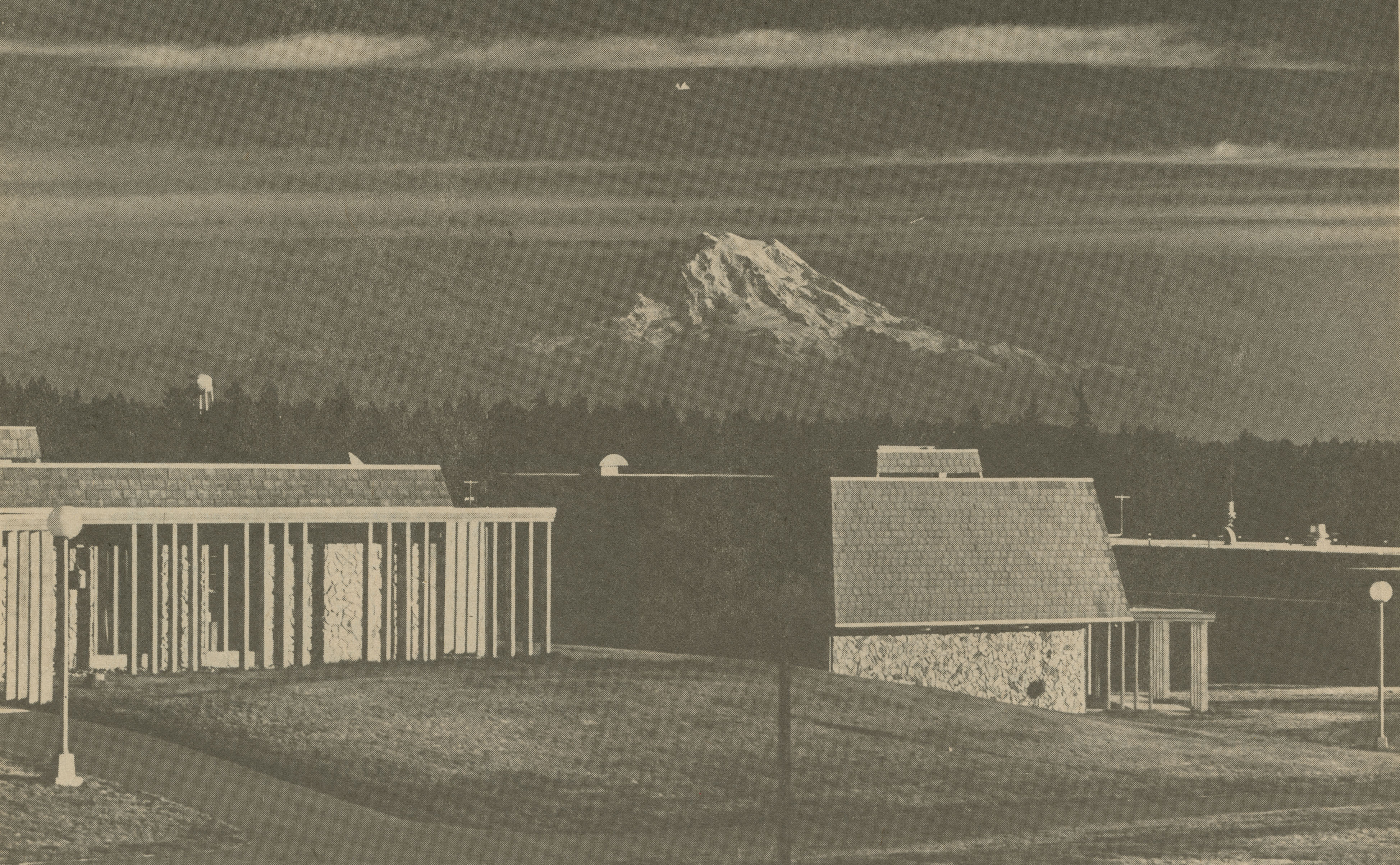Campus view from The Collegiate Challenge, February 16, 1968