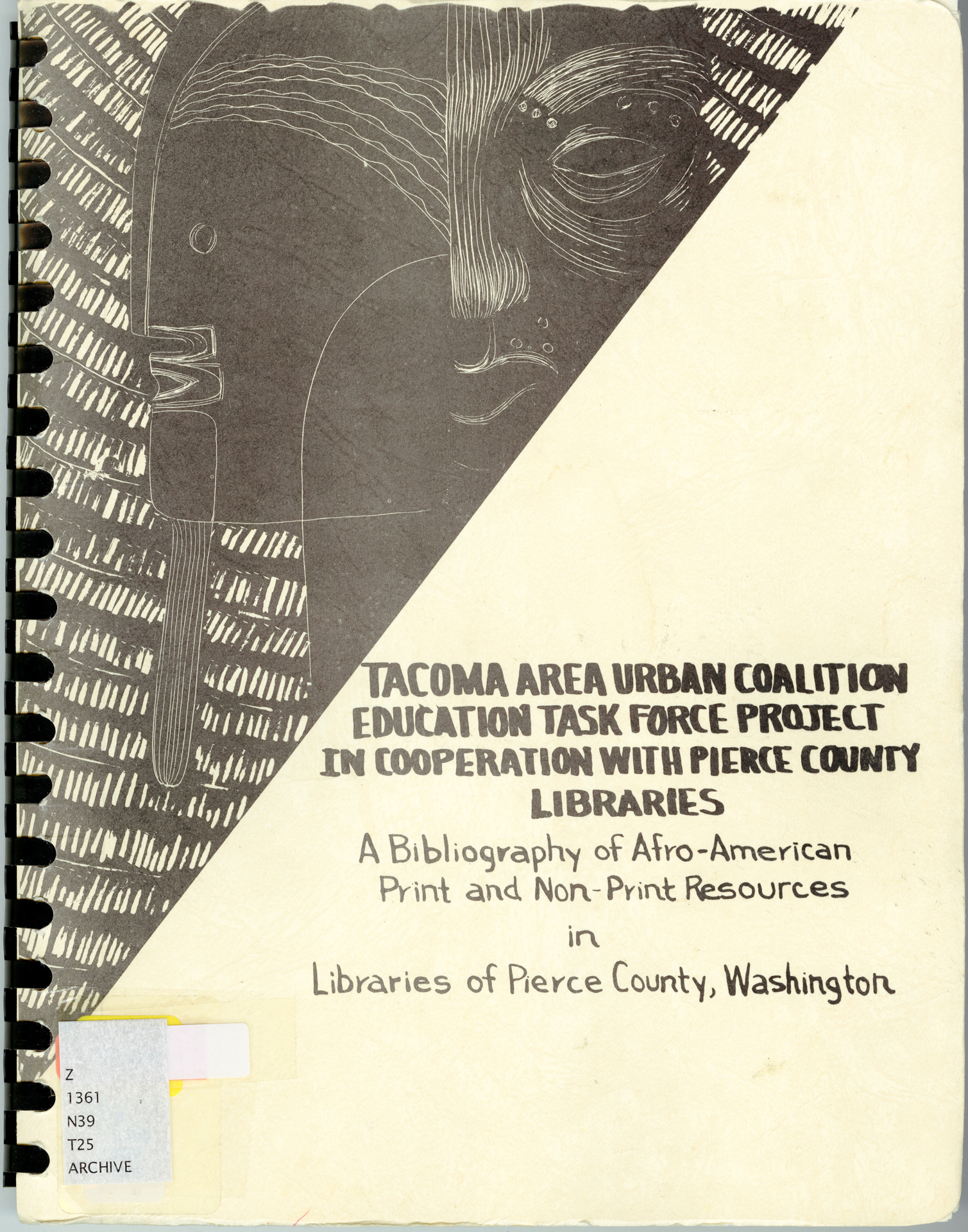 Front cover of the Black bibliography