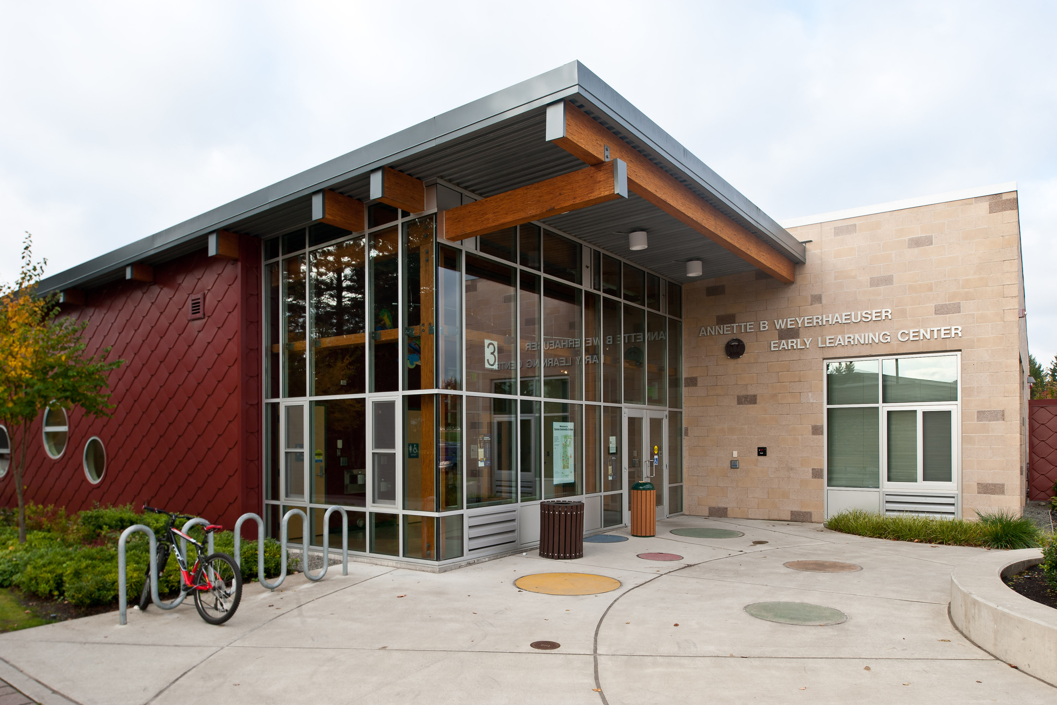 Exterior view of the Early Learning Center